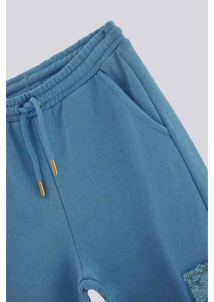 Bg Store Kız Çocuk Mavi Eşofman Altı fiyatları