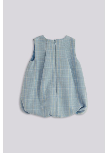 Bg Store Kız Bebek Ekose Elbise modelleri