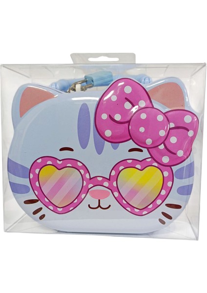 Kedi Figürlü Metal Kilitli Kumbara Para Kutusu Şirin Mini Güvenli Özel Kutusunda 14.5 Cm. fırsatları