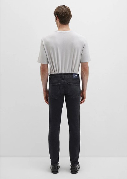 James Siyah Erkek Jean Pantolon M0042490647