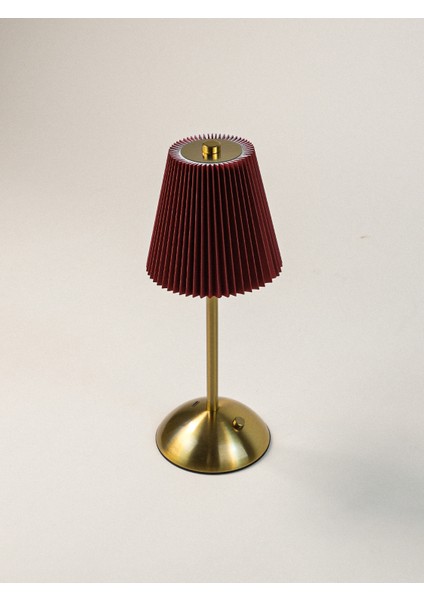 Kaelis LED Şarjlı Masa Lambası (Bordo) fiyatları