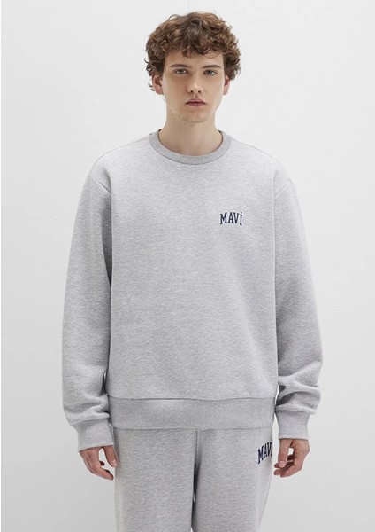 Gri Erkek Sweatshirt M0611716-80018