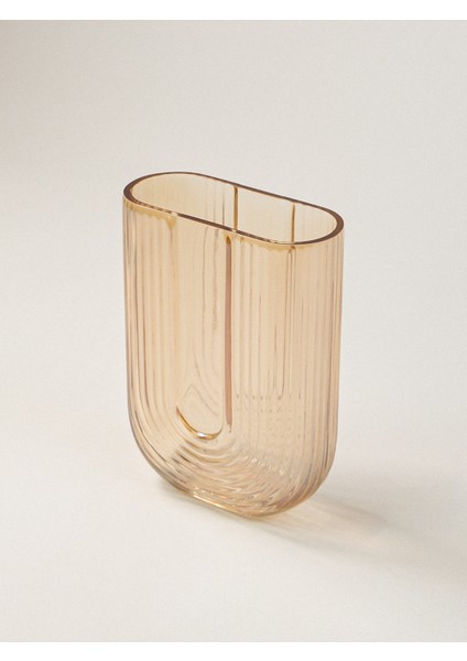 Pravia Sarı Cam Vazo fiyatları