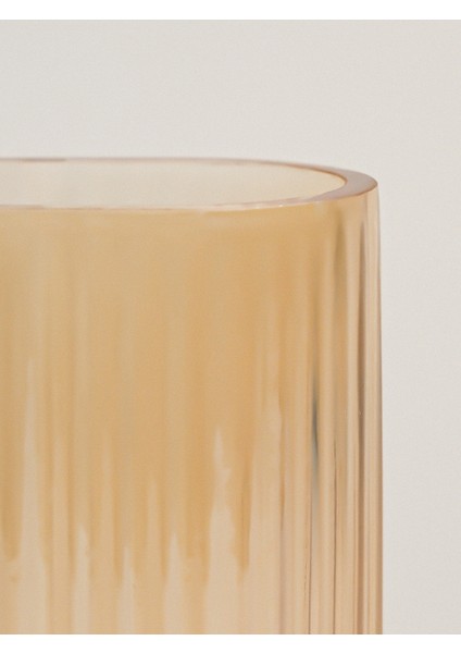 Pravia Sarı Cam Vazo modelleri