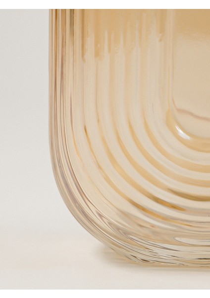 Pravia Sarı Cam Vazo fırsatları