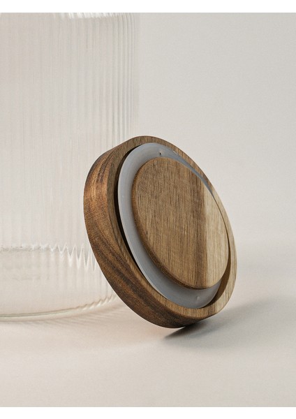 Flavia Akasya Kapaklı Cam Kavanoz (1800 Ml) fırsatları