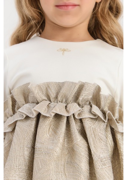Bg Store Kız Çocuk Gold Elbise modelleri
