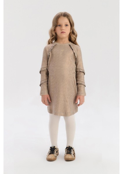 Bg Store Kız Çocuk Kahve Elbise