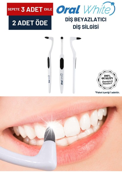 Diş Beyazlatıcı Silgi – Lekeleri Etkili Şekilde Gideren ve Parlak Gülüş Sunan Ağız Bakım Ürünü indirimleri
