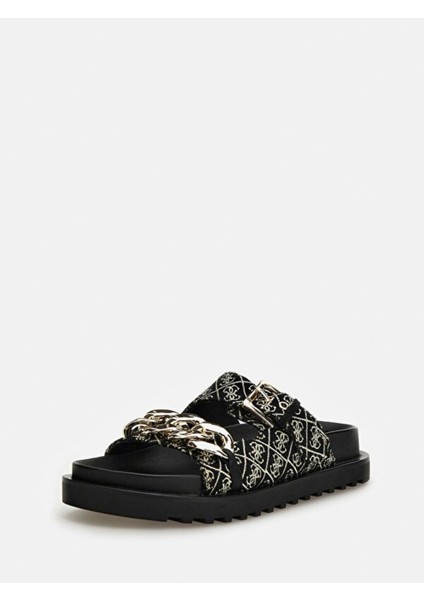 Kadın Siyah Terlik Şık Tasarım Rahat Dayanıklı Malzeme Günlük Kullanım İçin indirimleri