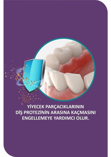 Diş Protezi Yapıştırıcı Krem 40 g – Maksimum Kontrol, Uzun Süreli ve Kokusuz Koruma, Yiyecek Sızıntısını Önler modelleri