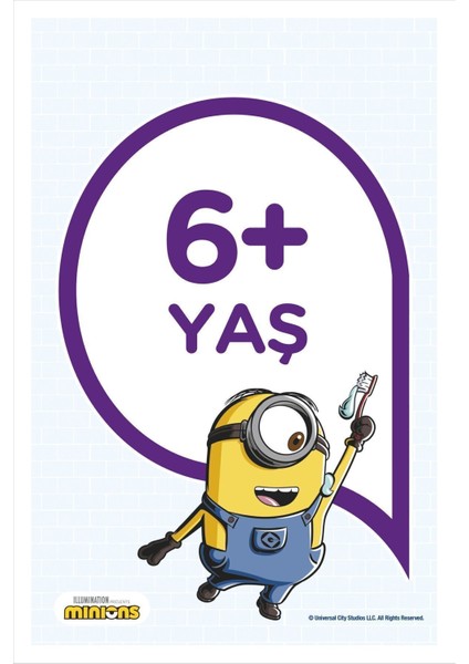 Minions 6+ Yaş Florürlü Çocuk Diş Macunu 50 ml ve Ekstra Yumuşak Vakum Saplı Diş Fırçası Seti – Çürük Önleyici indirimleri