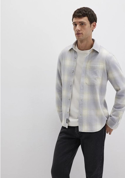 Kareli Mavi Gömlek 0211637-90847 fırsatları