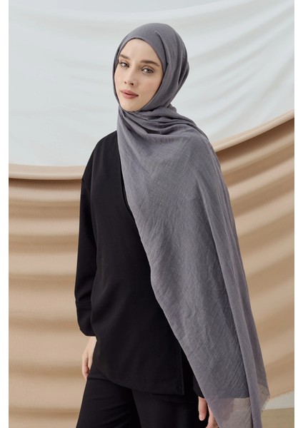 Aya Serisi Şal- Koyu Gri fiyatları