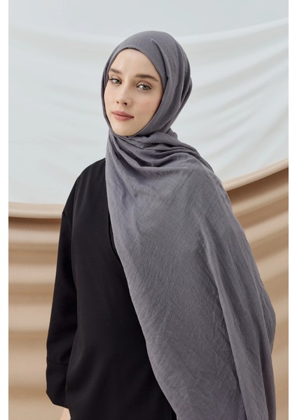 Aya Serisi Şal- Koyu Gri modelleri