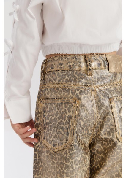 Bg Store Kız Çocuk Desenli Pantolon fırsatları