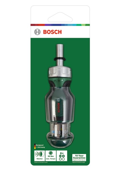 Cırcırlı Tornavida Değiştirilebilir 6 Uçlu (Set 2)