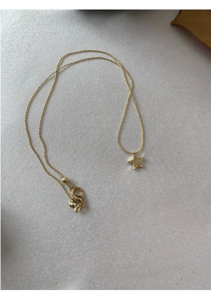 Altın Renkli Yıldız Kolye modelleri