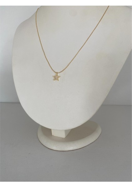 Altın Renkli Yıldız Kolye indirimleri