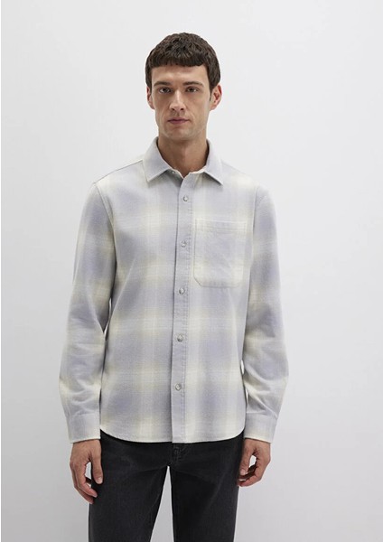 Kareli Mavi Gömlek 0211637-90847 fiyatları