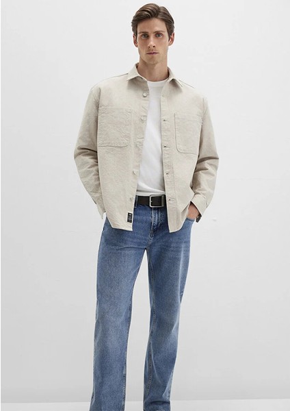 Erkek Bej M0211636-70039 Gömlek fiyatları