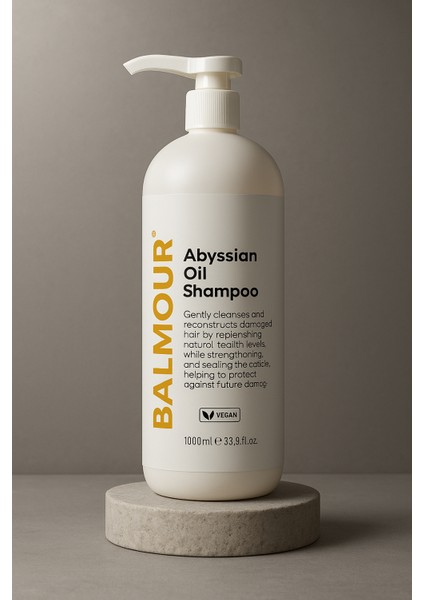 Abyssinian Oil Şampuanı 1000 ml