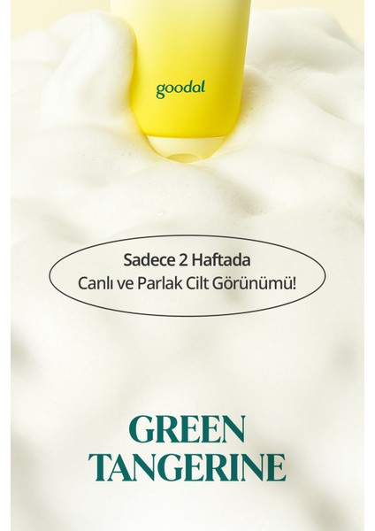 Tangerine Vita C Cleansing Foam - Yeşil Mandalina Özlü Aydınlatıcı Köpük Temizleyici
