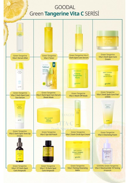 Tangerine Vita C Cleansing Foam - Yeşil Mandalina Özlü Aydınlatıcı Köpük Temizleyici