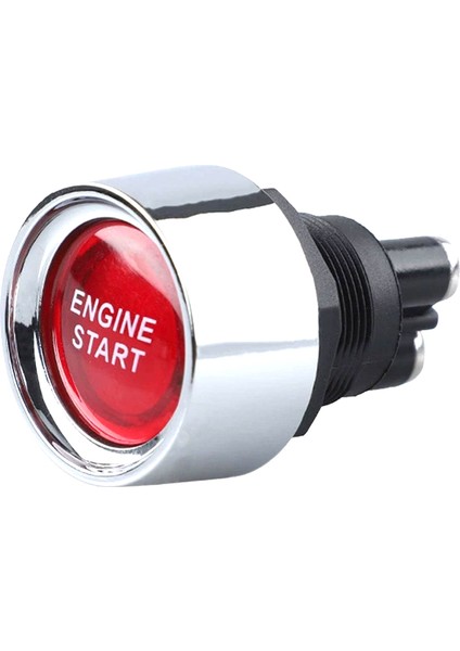 Marine Tekne Ateşleme Butonu 3p Kırmızı Işıklı 12-24V