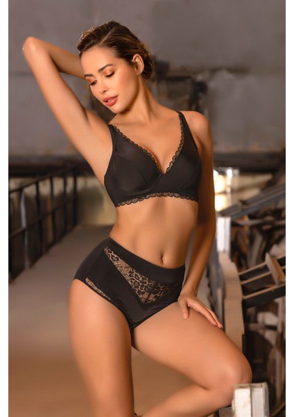 Giorgia Control Slip,yüksek Bel Kadın Dantelli Siyahkülot fiyatları