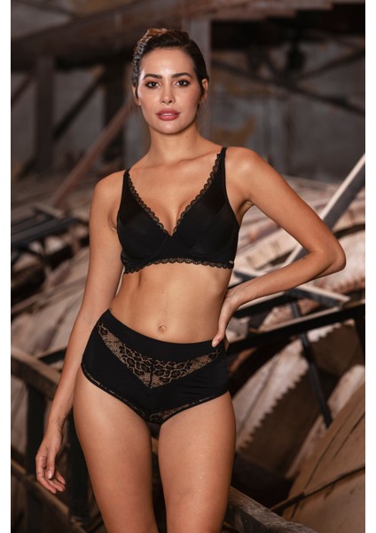 Giorgia Control Slip,yüksek Bel Kadın Dantelli Siyahkülot fırsatları