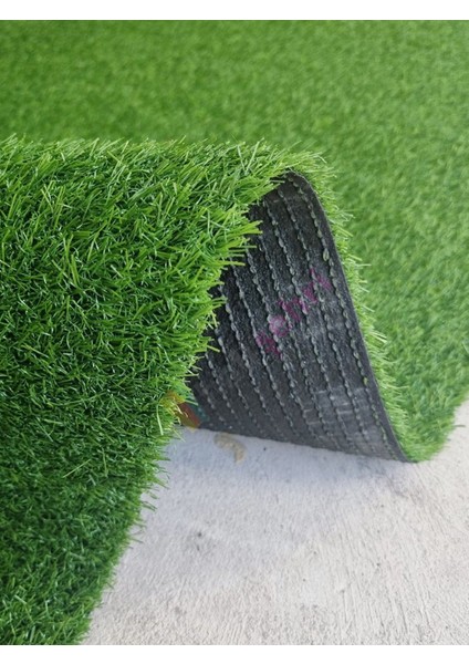 2X19 Metre Yapay Çim Halı, Lastik Taban, Yeşil Suni Halı, 7 mm Kalınlığında fiyatları