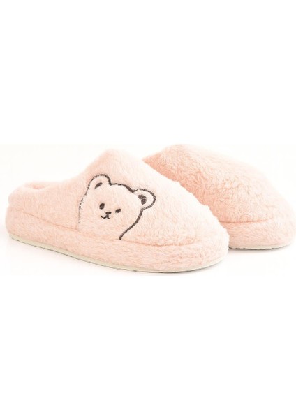Peluş Kadın Ev Terliği