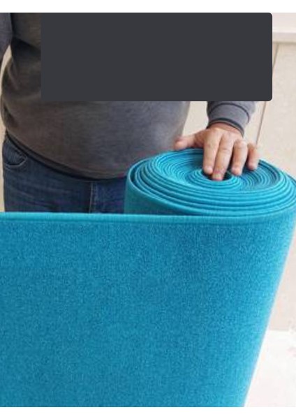 Turkuaz Kalın Yolluk, Kaydırmaz Tabanlı Dayanıklı Yolluk, 1X16 Metre fırsatları