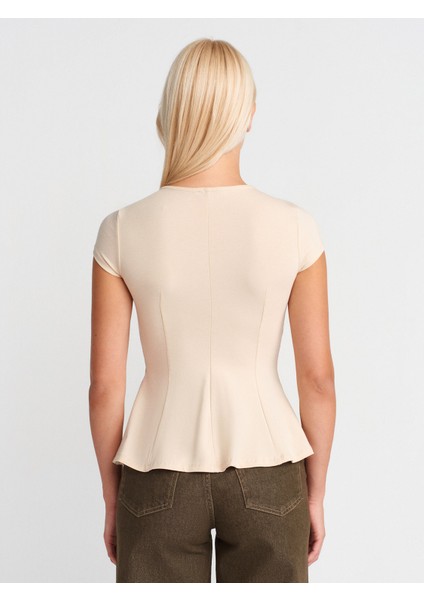 31992 Peplum T-Shirt-Taş fiyatları