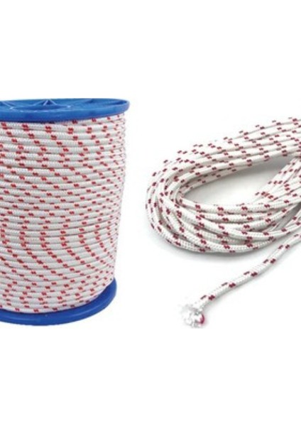 6 mm Sentetik Iskota Halat, Dağcı Ipi, Kamyoncu Halatı, Outdoor Kamping Piknik Salıncak Halatı, 20 Metre modelleri