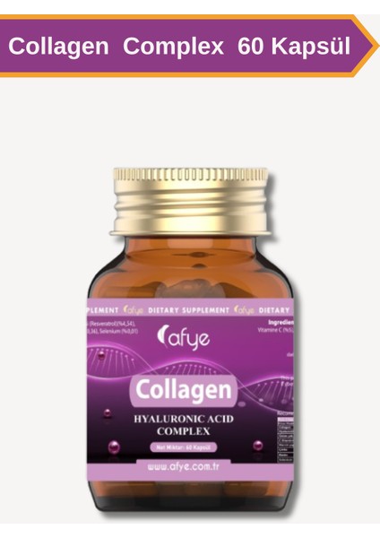 Collagen Hyaluronic Acid Complex (60 Kapsül)
