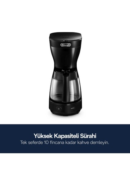 ICM16210 Filtre Kahve Makinesi Siyah fiyatları