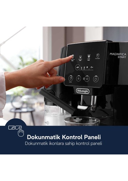 Magnifica Serisi Start ECAM220.60.B Tam Otomatik Kahve Makinesi - Siyah fırsatları