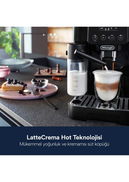 Magnifica Serisi Start ECAM220.60.B Tam Otomatik Kahve Makinesi - Siyah