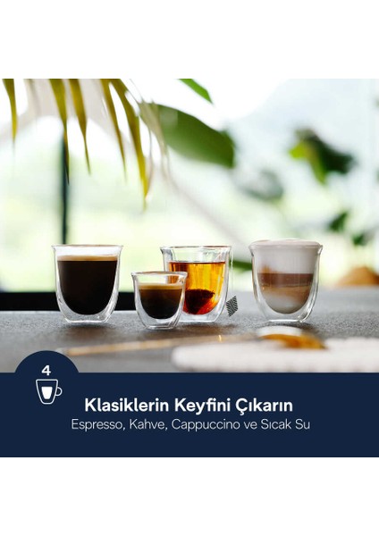 Magnifica Serisi Start ECAM220.60.B Tam Otomatik Kahve Makinesi - Siyah