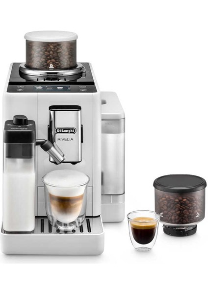 Rivelia Serisi EXAM440.55.W Tam Otomatik Kahve Makinesi - Beyaz