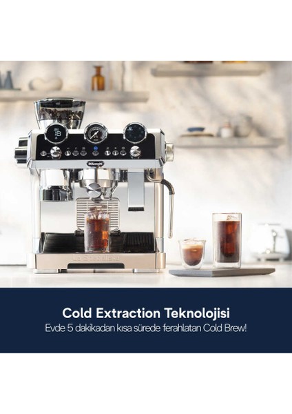 La Specialista Maestro Cold Brew EC9865.M Manuel Espresso Makinesi indirimleri