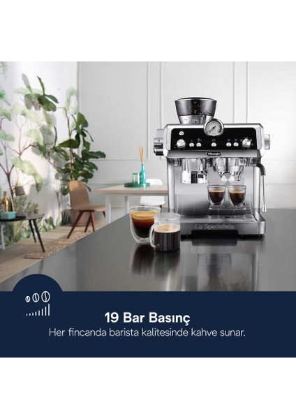 La Specialista Prestigio EC9355.M 19 Bar Espresso Makinesi fiyatları