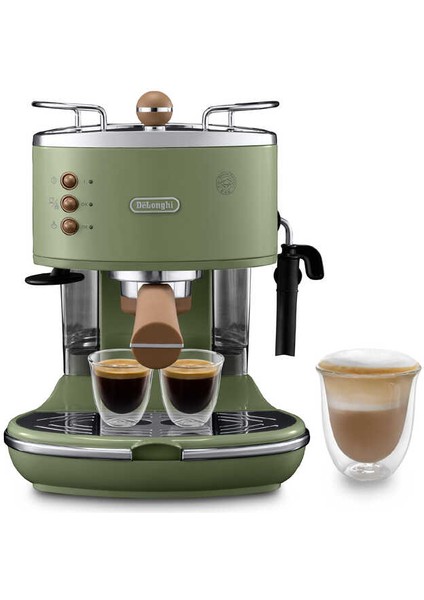Icona Vintage Manuel / Barista Tipi Espresso Makinesi ECOV 311.GR