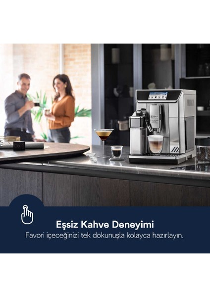 Primadonna Elite Çekirdekten Fincana Kahve Makinesi ECAM 650.85.MS modelleri