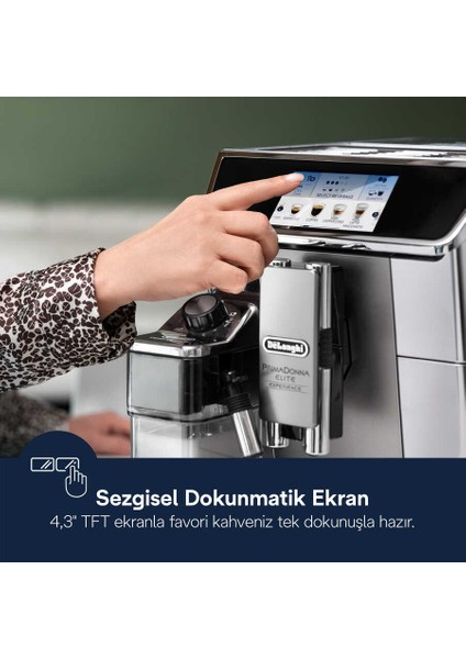 Primadonna Elite Çekirdekten Fincana Kahve Makinesi ECAM 650.85.MS indirimleri