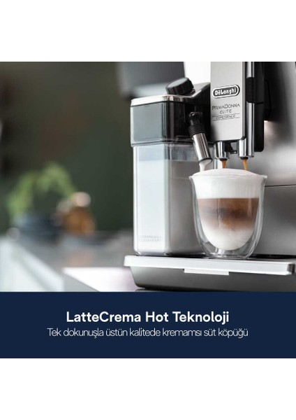 Primadonna Elite Çekirdekten Fincana Kahve Makinesi ECAM 650.85.MS