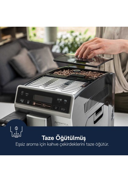 Autentica Çekirdekten Fincana Kahve Makinesi ETAM 29.660.SB indirimleri