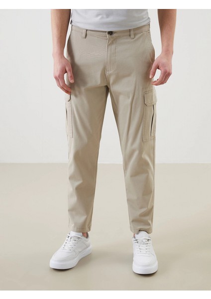 Xsıde Bej Standart Kalıp Gabardin Erkek Pantolon fiyatları